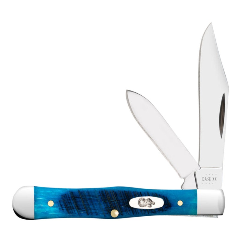 Case Sawcut Jig Caribbean Blue Bone Small Swell Center Jack