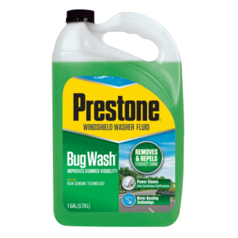 Prestone Bug Wash Summer Windshield Washer Fluid