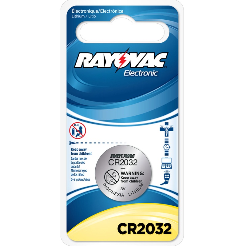 Rayovac KECR20321 CR2032 Lithium CR2032 3V Lithium Stick 1