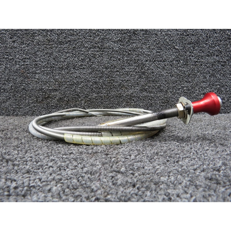 A522-7 (Alt: A522-13) Robinson R44 Mixture Control Cable (Length: 91.5 in)