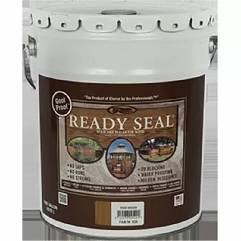 Ready Seal Exterior Wood Stain and Sealer – Redwood , 5 Gallon