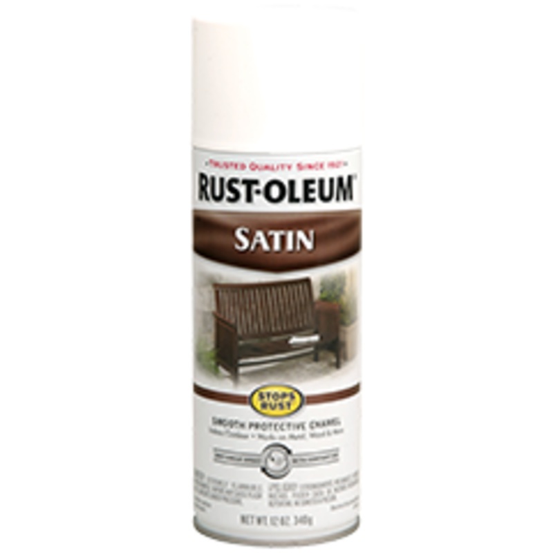 Rust-Oleum Satin Enamel Spray White