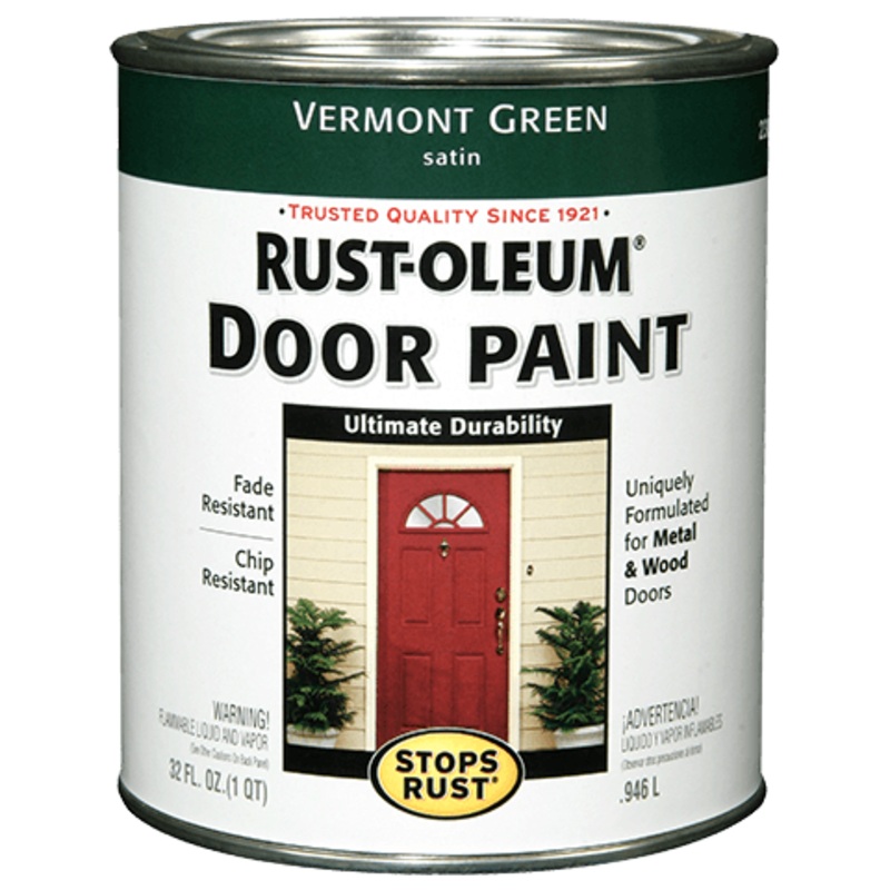 Rust-Oleum Stops Rust Door Paint Vermont Green