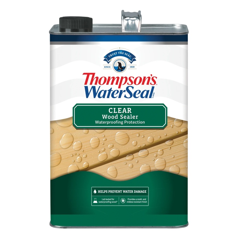 Thompson’s WaterSeal Clear Wood Sealer 1.2 Gallon Clear