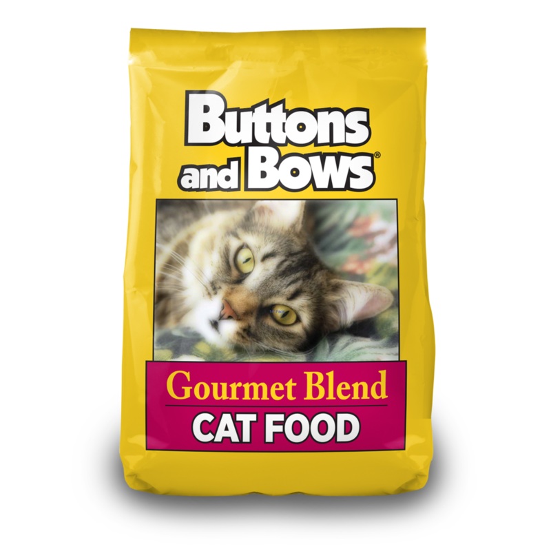 Sportsmans Pride Buttons and Bows Gourmet Blend Cat Food 18 lbs