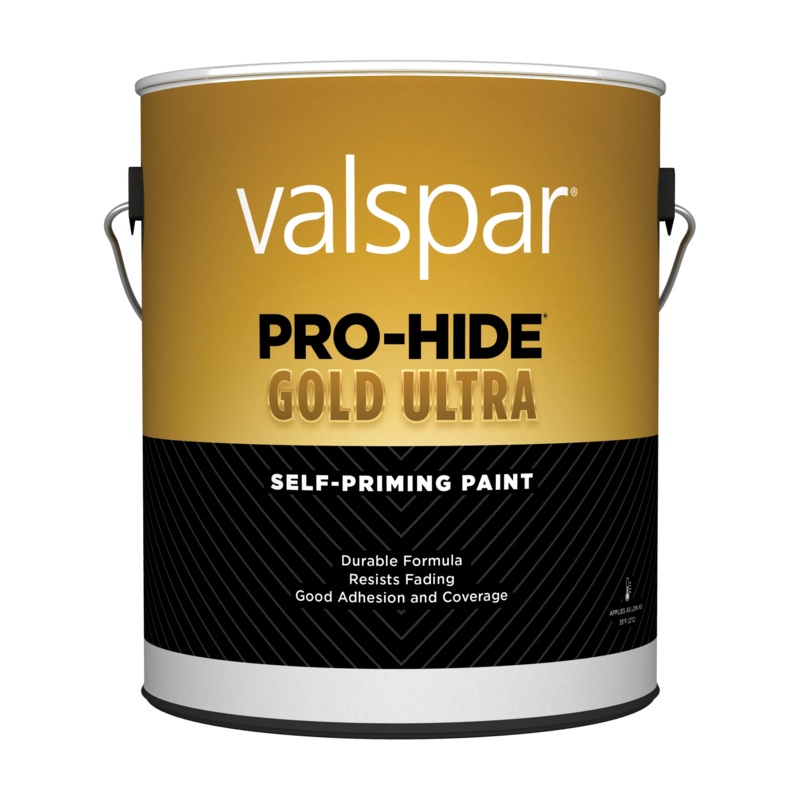 Valspar Pro-Hide Gold Ultra Exterior Self-Priming Paint Semi-Gloss 1 Gallon Pastel Base