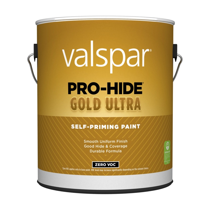 Valspar Pro-Hide Gold Ultra Interior Self-Priming Paint Satin 1 Gallon Tint White