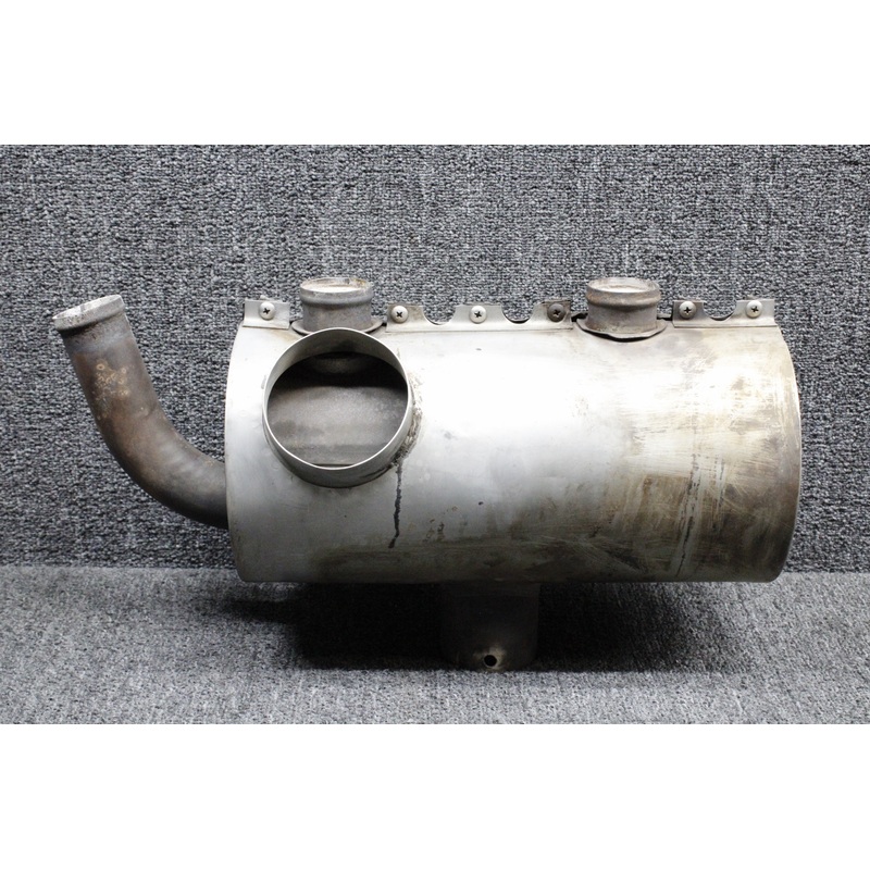 0550176-59, 0550176-38 Continental O-300-D Exhaust Muffler and Shroud Assy RH