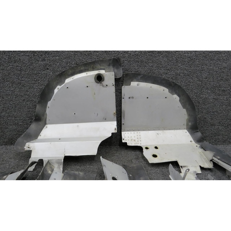 1557135-17, 1557135-16 Continental IO-360-GB2B Engine Baffle Set (Aft Engine)