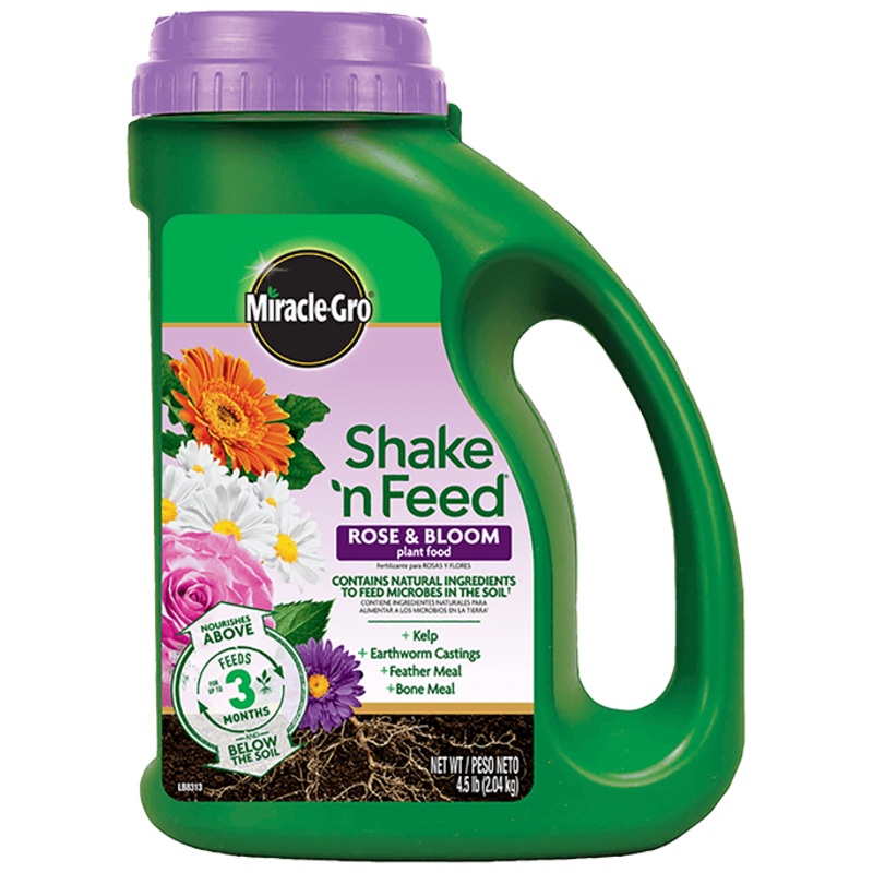 Miracle-Gro Shake ‘n Feed Rose & Bloom Plant Food
