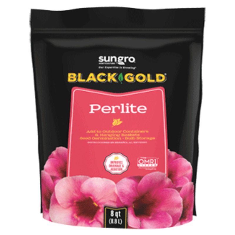 Sun Gro Horticulture Di Black Gold Perlite 8 Qt