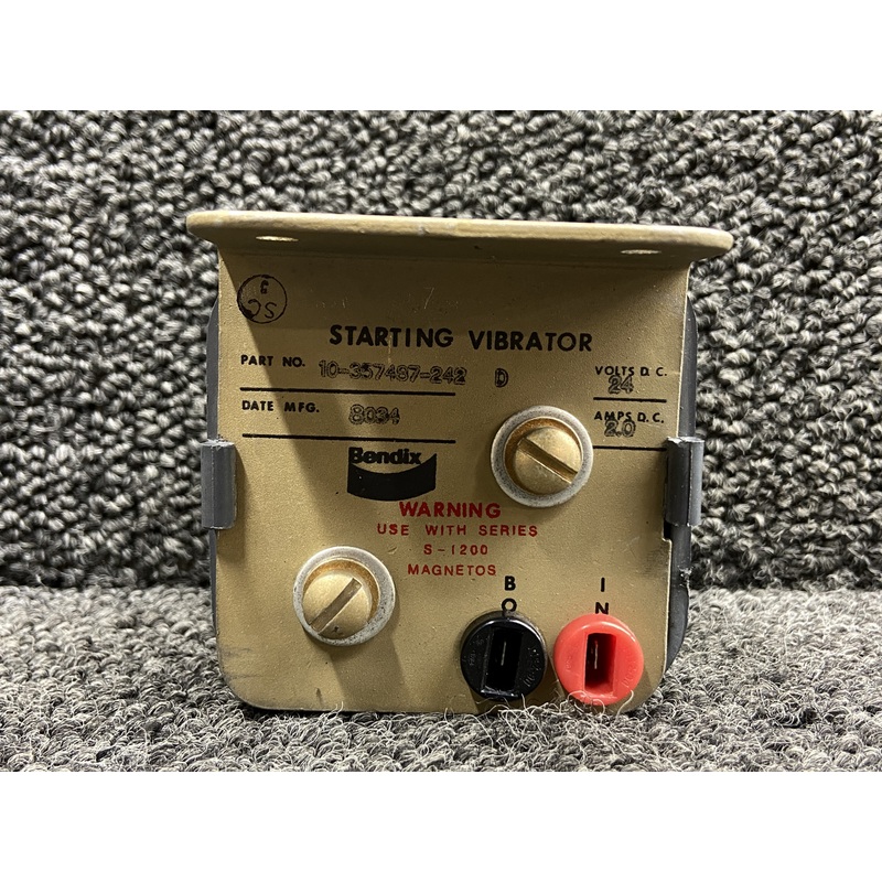 10-357487-242D Bendix Starting Vibrator (24V, 2A)