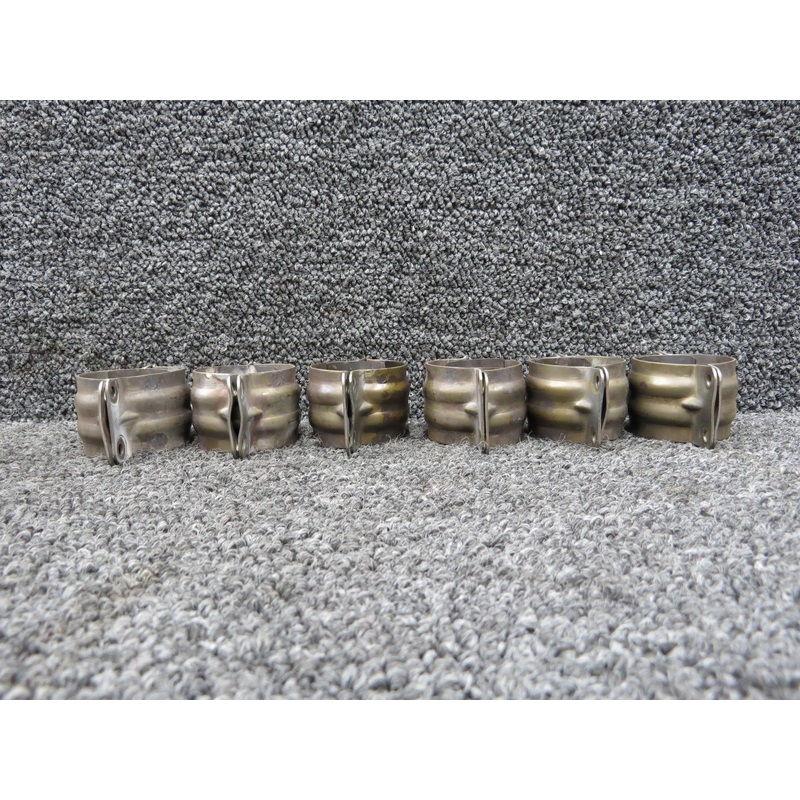 A169-14 Robinson R44 Lycoming O-540-F1B5 Exhaust Clamp (Set of 6)