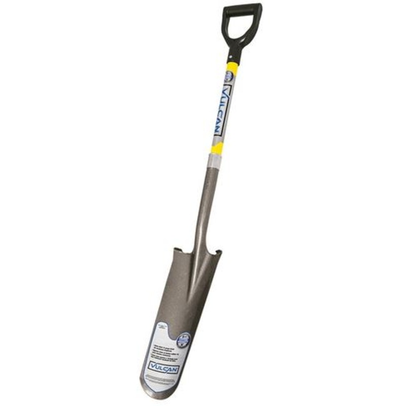 Vulcan Drain Spade Shovel Fiberglass D-Handle