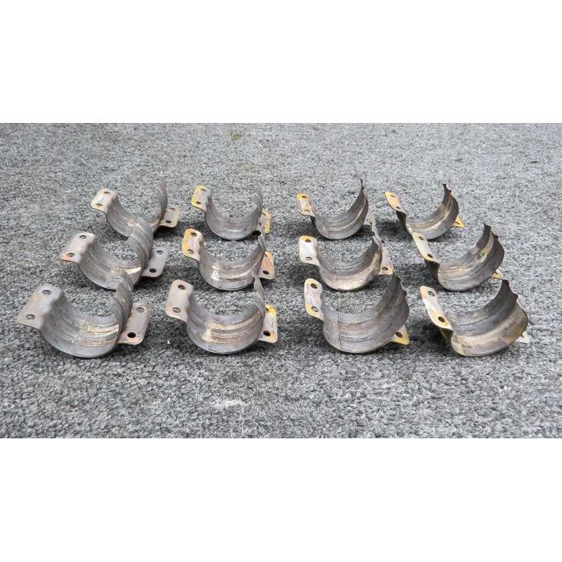 1555014-1 Continental IO-360-GB2B Exhaust Clamp Half Set of 12