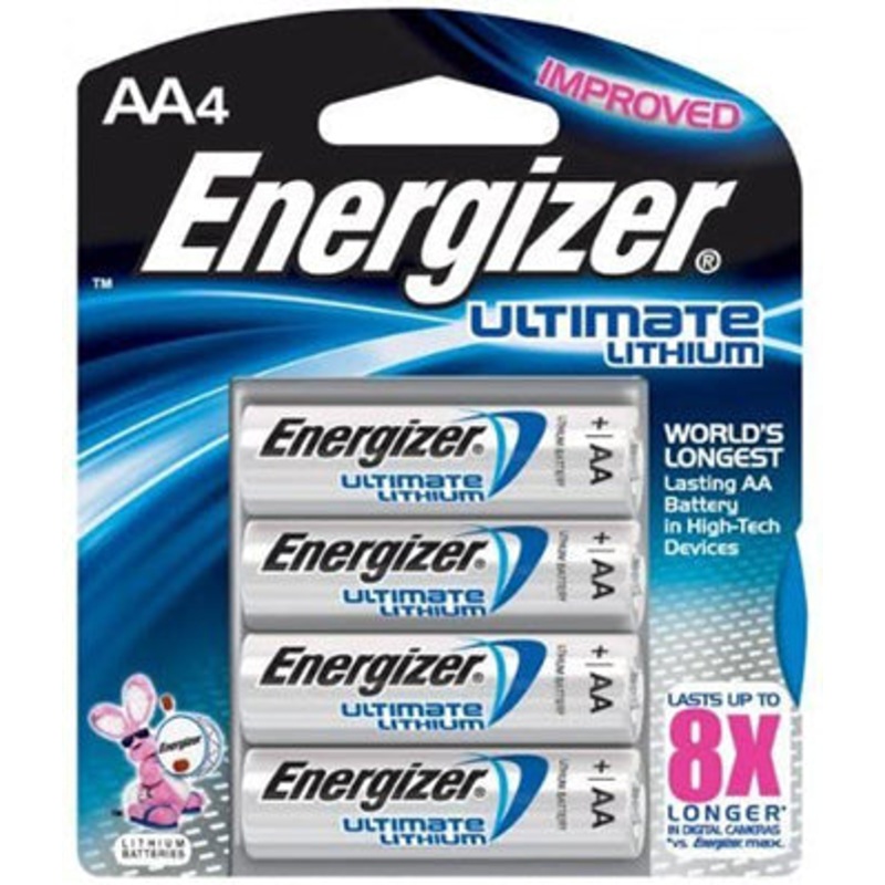 ENERGIZER ULTIMATE LITHIUM AA 4/PK
