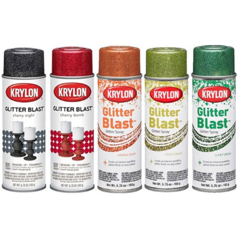 5.75 OZ LKY GREEN GLITTERBLAST