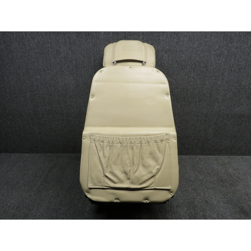 140215-001 Mooney M20K Vertical Adjust Co-Pilot Seat Assembly (Rails: 14.25)