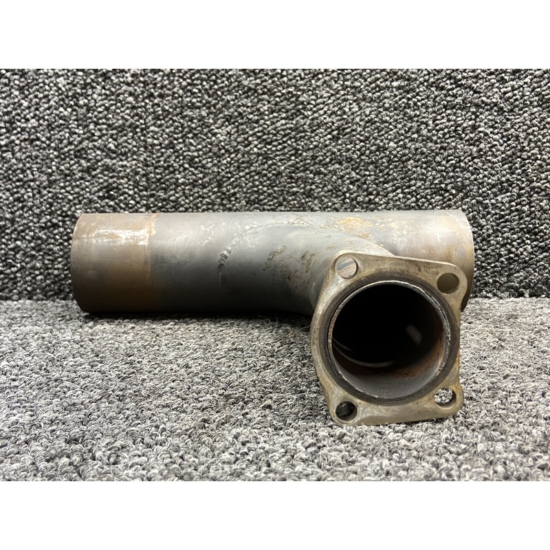 9910295-35 (Alt: 9910295-19) Cont GTSIO-520 Center Exhaust Riser LH w Probe Hole