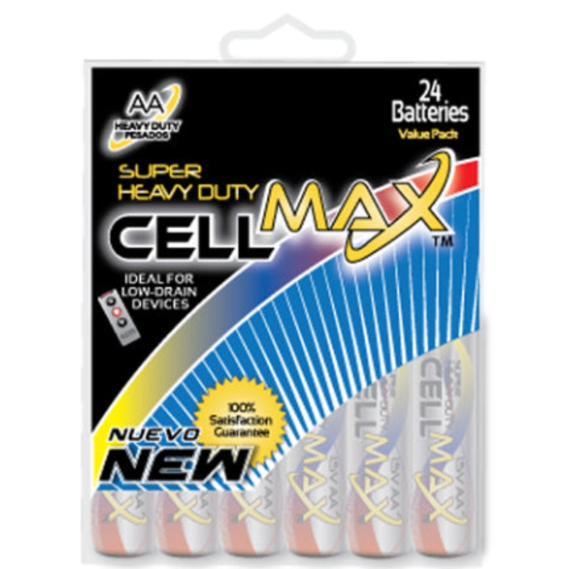 AA SUPER HEAVY DUTY 24PCHARD PACK