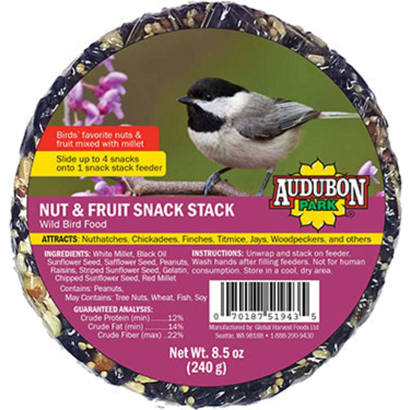 SNACK STACK NUT/FRUIT AUDUBON