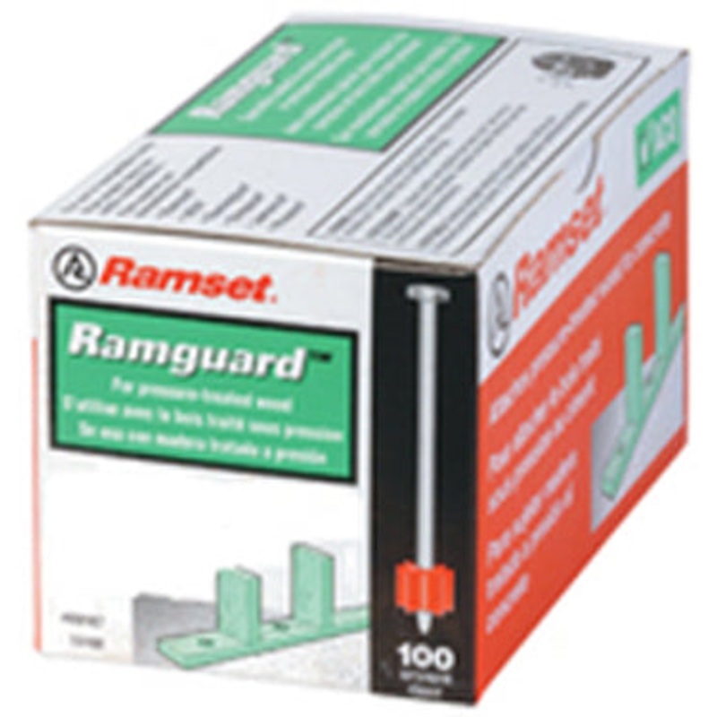 2 1/2  STRAIGHT PIN RAMGUARD 100/PK