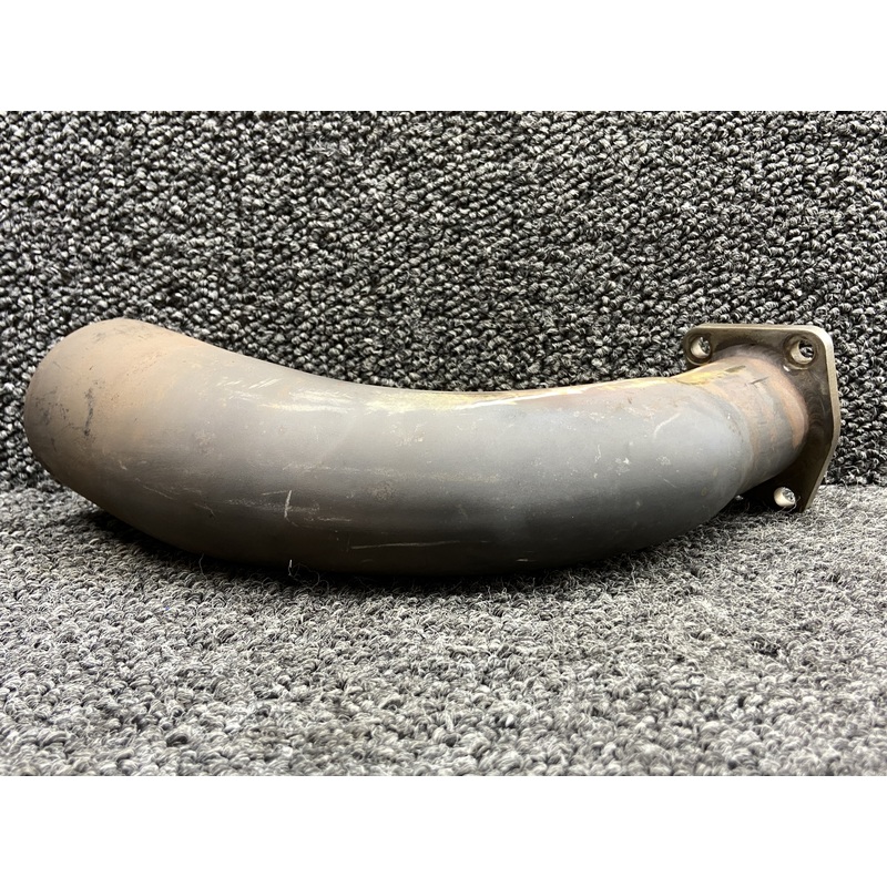 9910295-34 (Alt: 9910295-18) Cont GTSIO-520 Fwd Exhaust Riser RH w Probe Hole