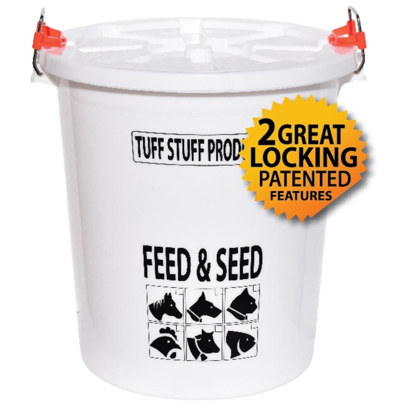 Tuff Stuff Products Feed & Seed Drum with Lid