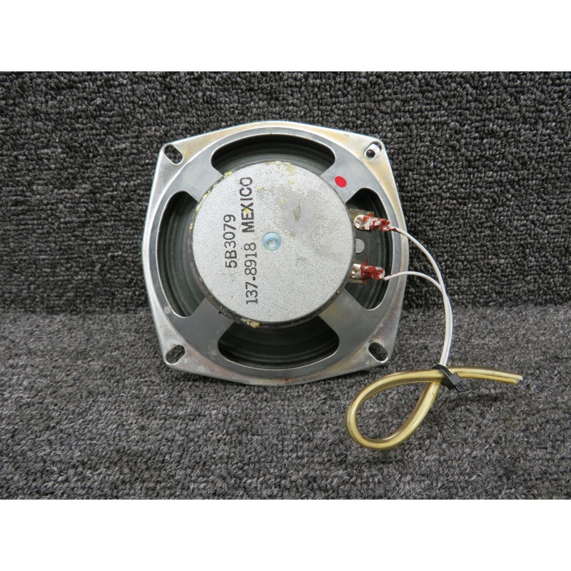 5B3079 (Alt: 137-8918)  Learjet Crew Intercom Speaker