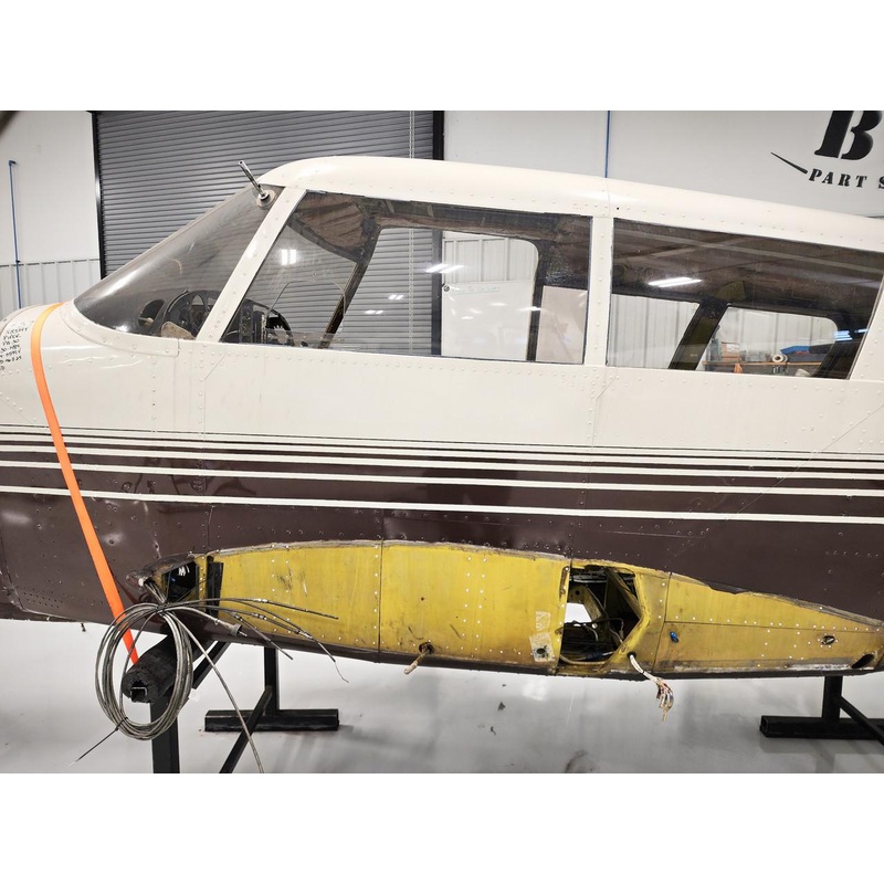 Piper PA30 Fuselage with Bill of Sale, Airworthiness, Tag, and Logs