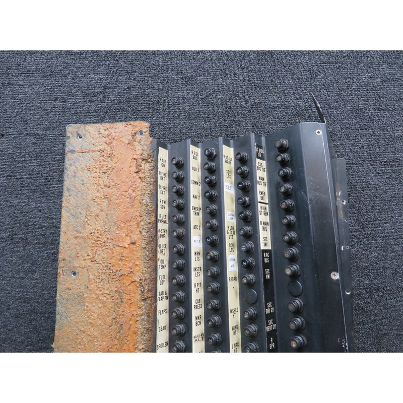 2408801-347-16-601 Learjet 24E Co-Pilot Circuit Breaker Panel