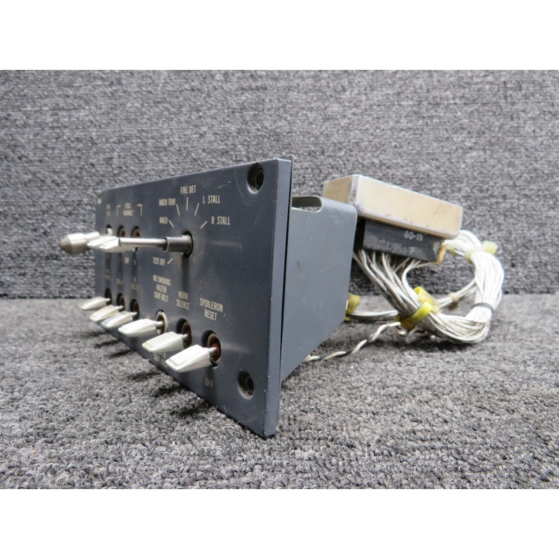 2614018-28 LearJet Switch Panel with Green Repairable Tag (Core)