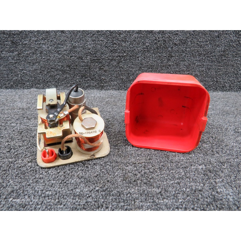 10-357487-242C Bendix Starting Vibrator (Red Case) (Amps: 2, Volts: 24)