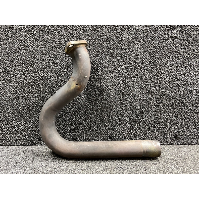 10353-002 Continental IO-360-ES21B Aft Exhaust Riser LH w Probe Hole (#2 Cyl)
