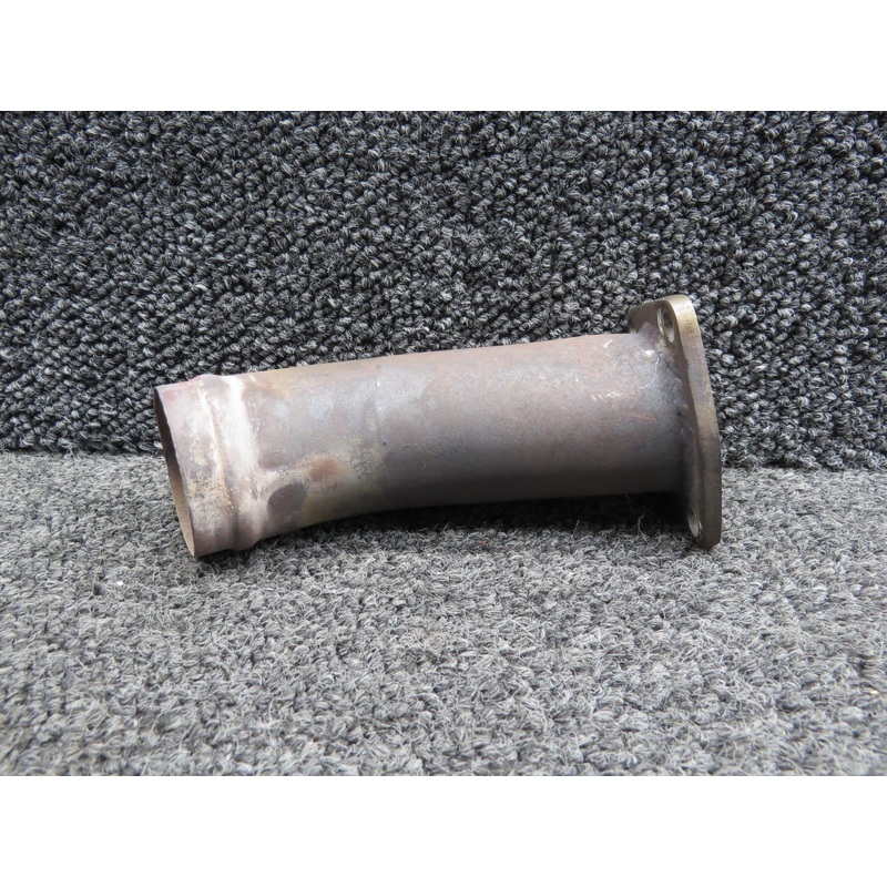 0750238-5 Continental O-470-S Exhaust Riser RH or LH Center with Probe Hole