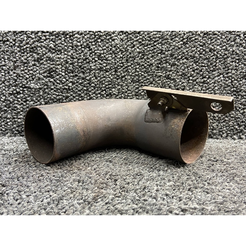 654401, 654306 Continental TSIO-360-KB Aft Exhaust Elbow RH w Tie Rod