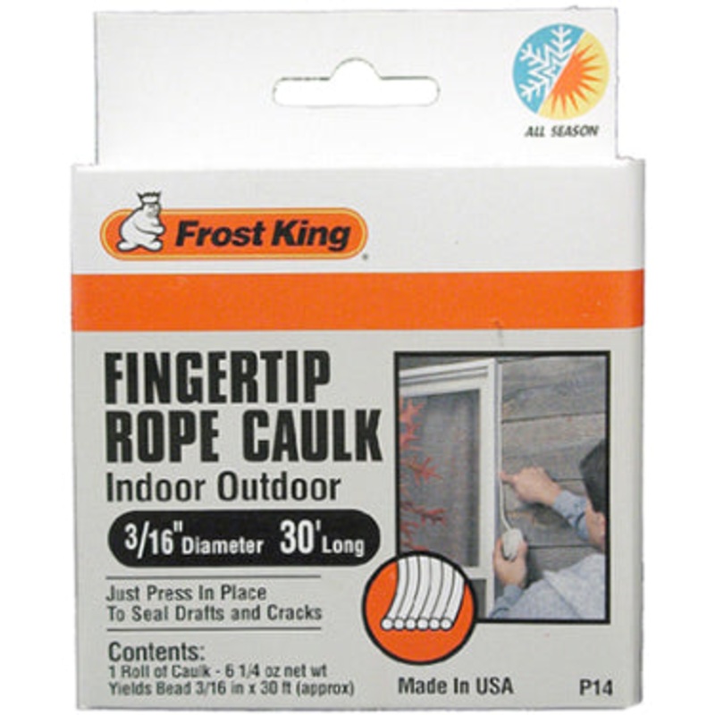 CAULK BOX 30FT GRAY ROPE