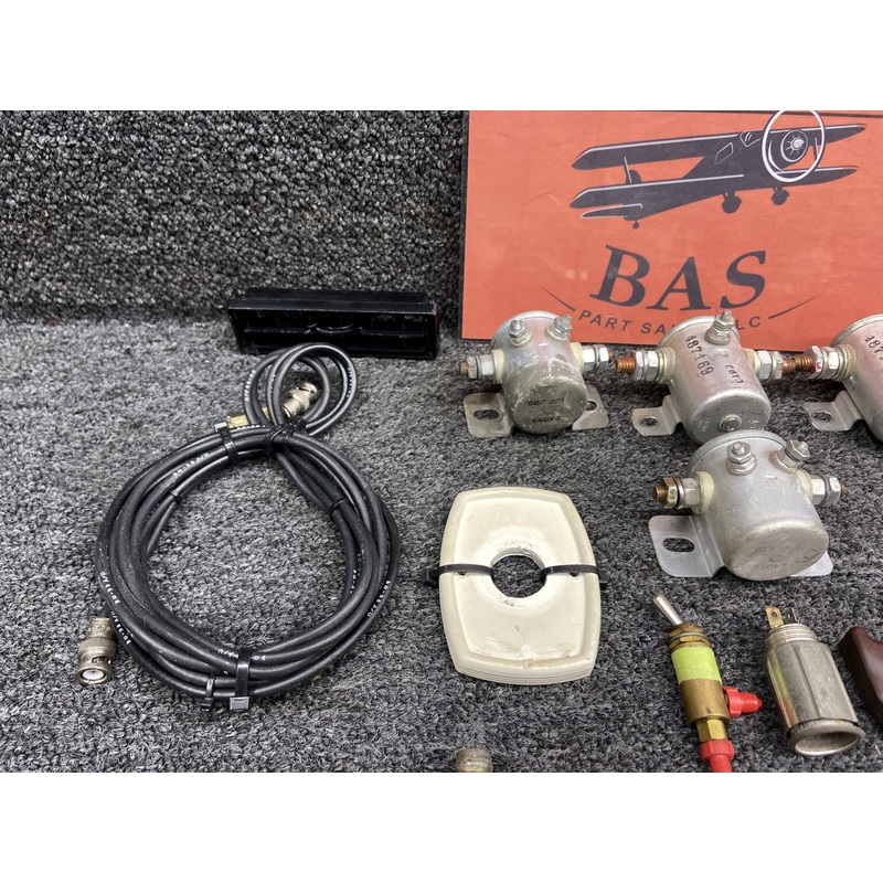 Piper PA34-220T Goodie Bag w Relays, Terminal Covers, Audio Wires, etc