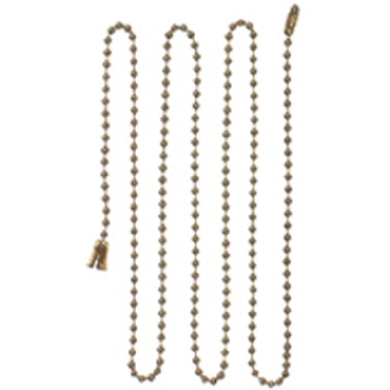 3  BEAD CHAIN BRASS