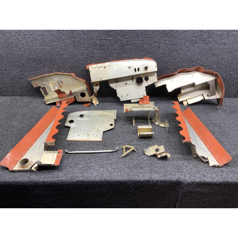 Continental IO-360-ES21B Engine Baffle Set (832.20 Hours Since Rebuild)