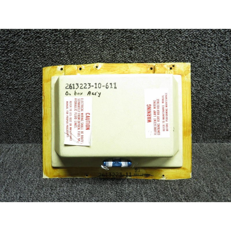 2613223-10-611 LearJet L-36A Oxygen Box Assembly