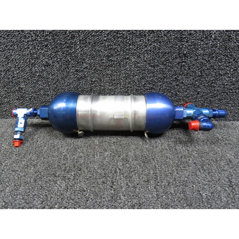 60001-3 (Alt: MS28797-3) Learjet 35 Teledyne Hydraulic Accumulator Assembly