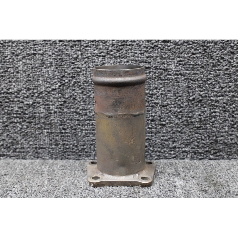 1250860-100 (Use: 1250860-117) Continental TSIO-520 Exhaust Riser w Probe Holes