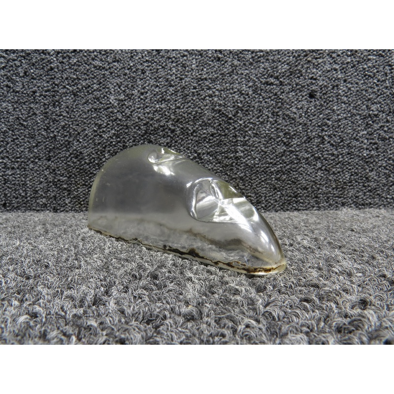 30-0218-B3 Learjet 25D Navigation and Strobe Light Lens (Clear) (Chipped)