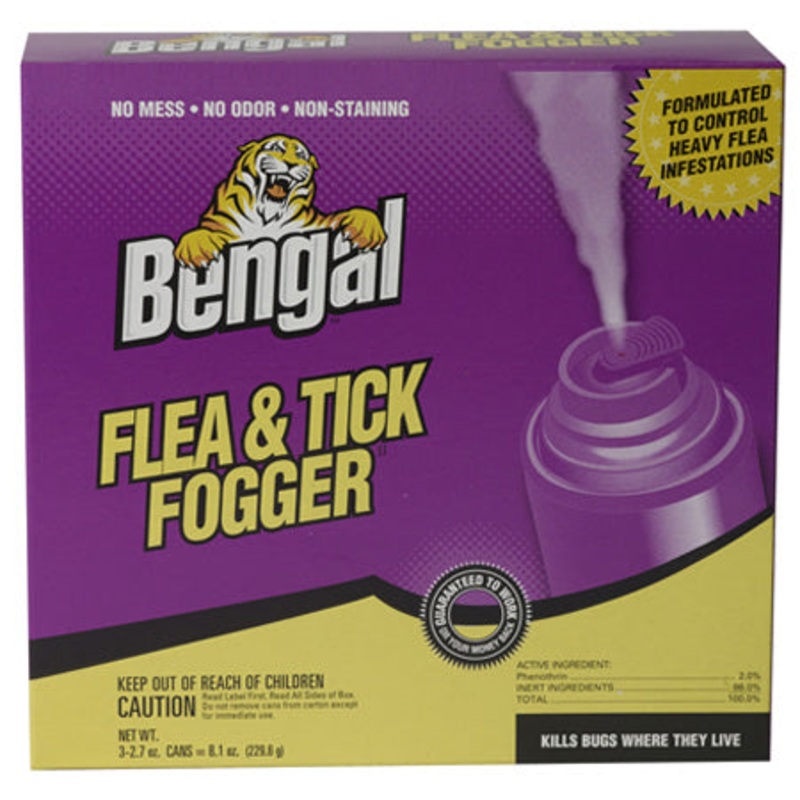 Bengal Flea & Tick Fogger|2.7 Oz