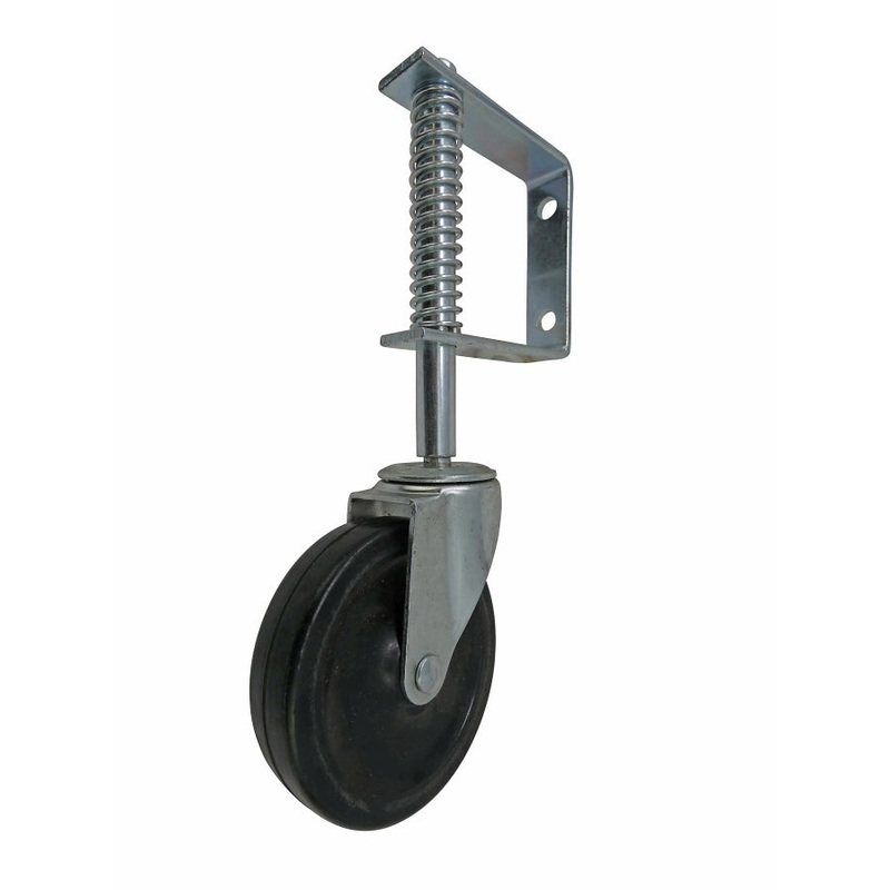 Shepherd Hardware 4-Inch Spring Loaded Gate Caster, 125-lb Load Capacity