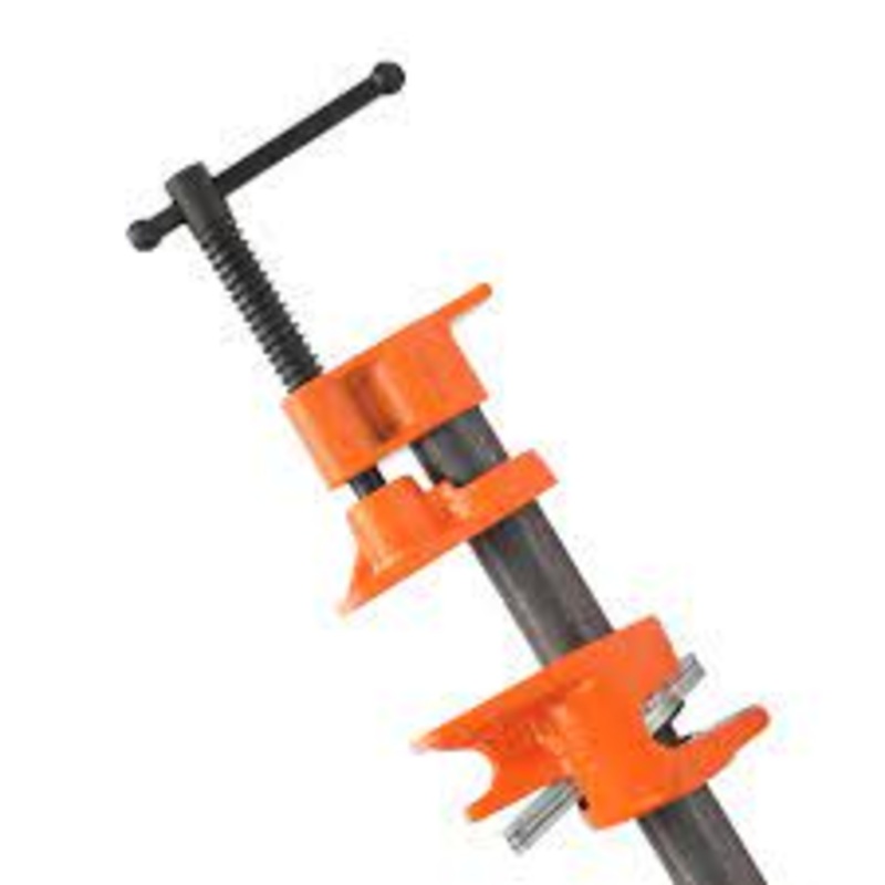 Pony Pipe Clamp Fixture for 12-inch Black Pipe