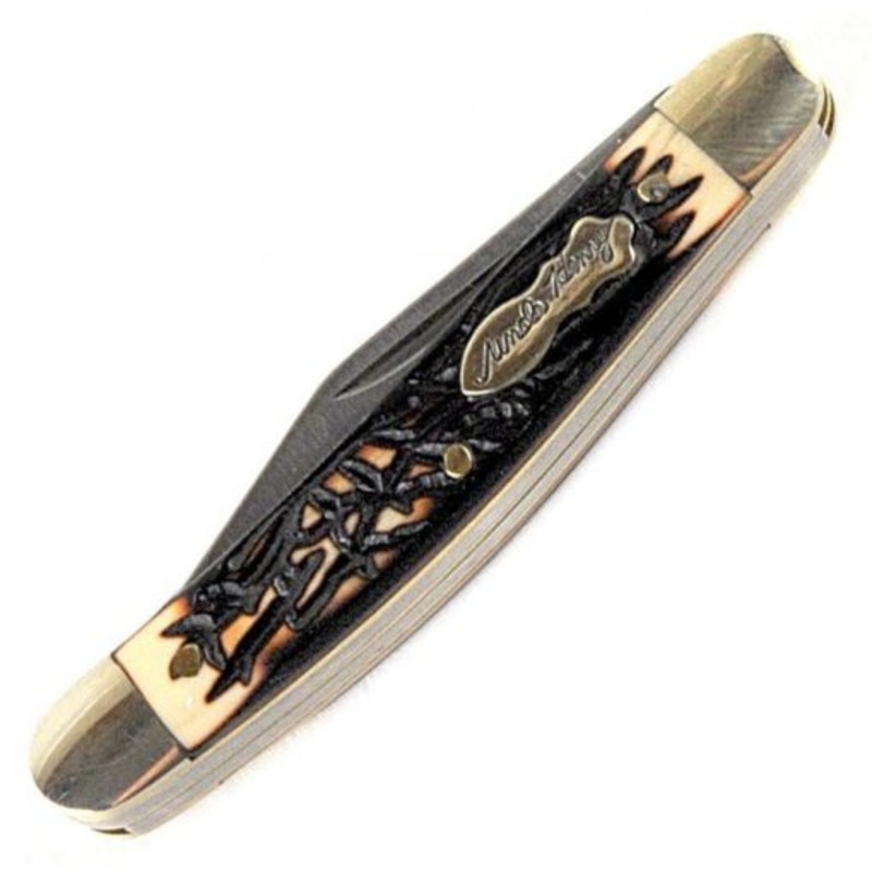 Schrade Knives Reasonable Price Schrade Uncle Henry 807UH 2 3/4 J.R. 3 Blade Pocket Knife