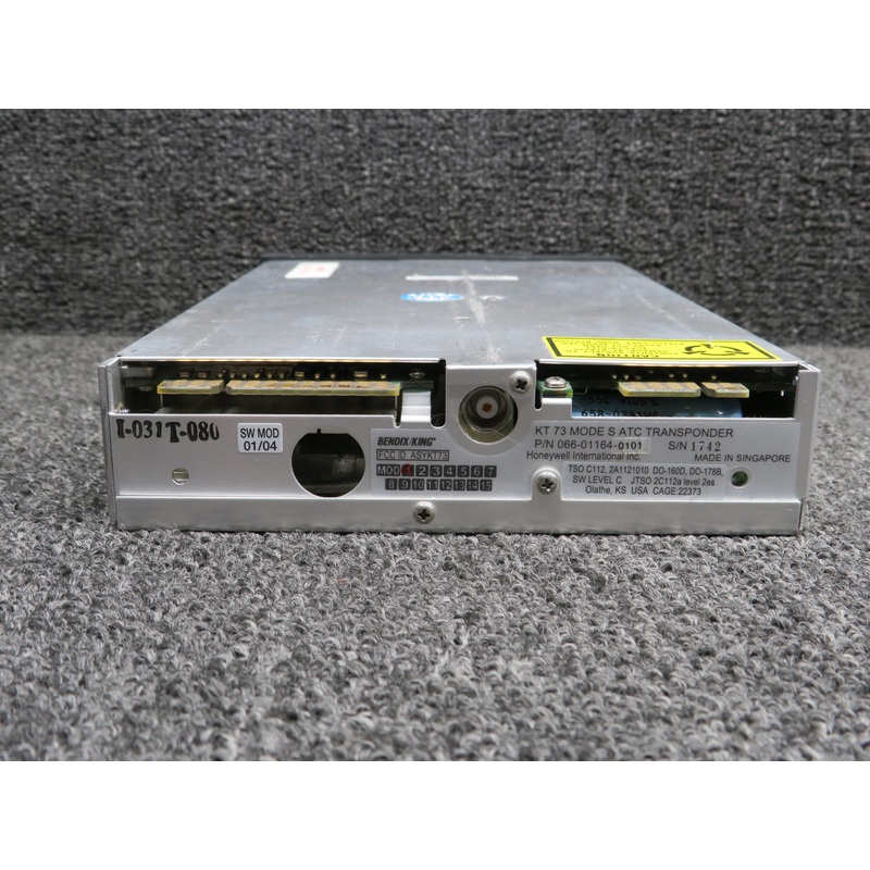 066-01164-0101 Bendix KT-73 Mode S ATC Transponder with Modification