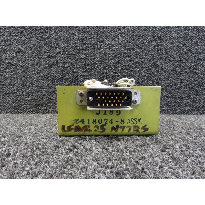 2418074-8 Learjet 25B Cabin Heater Relay Box Assembly (No Cover)